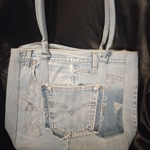 Homemade Jean Tote